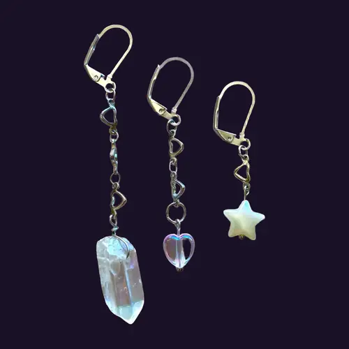 My Hearts and Stars Earring Set