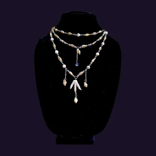 Ocean Heirloom Mermaid Blessings Necklace