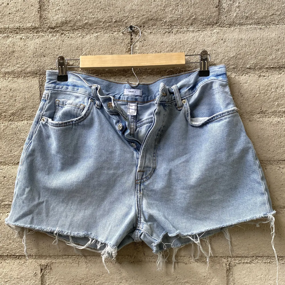 W31/L3 Light Wash Denim Shorts, photo 1 of 4